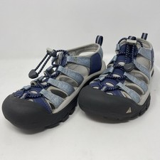 KEEN Outdoor Waterproof Sport Sandals / Women's Size 6.5 Blue - Light Blue -Gray