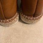 See By Chloe Brown Leather Buckle Espadrilles Loafers Size 37 — photo 6