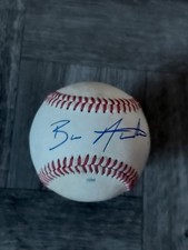 BLAZE ALEXANDER AUTOGRAPHED BASEBALL ON USED ARIZONA LEAGUE BALL. DBACKS.
