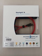 Audio USB Cable Model No. S3CC 1.0m WIREWORLD from JAPAN