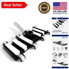 Extra-Wide Flexible Pool Vacuum Head - Ideal for Inground and Above-Ground Pools