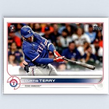 2022 Topps Curtis Terry Rookie #97 Texas Rangers