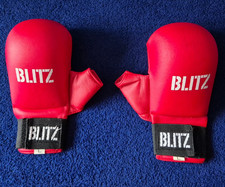 Blitz Elite Karate Sparring Gloves With Thumb Large