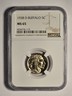 1938-D Buffalo Nickel 5c NGC MS65 Gem Denver Mint Denver Buffalo