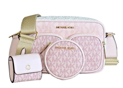 Michael Kors Tasche Bag Umhängetasche JET SET ITEM MD XBODY powder blush  multi - Bild 1 von 4