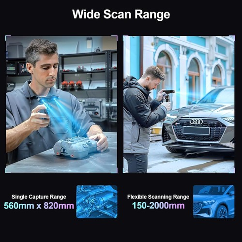 ✅ Creality Skaner 3D CR Ferret SE do drukowania 3D Upgrade Ręczne skanowanie 30 klatek na sekundę - Zdjęcie 5 z 8