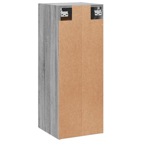 Wall-Mounted Cabinet Kitchen Cupboard Floating Storage Cabinet Engineered Wood - Picture 59 of 61