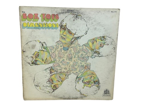 The Box Tops Dimensions • 1969 Bell vintage album vinyl record LP, 33 RPM VG+