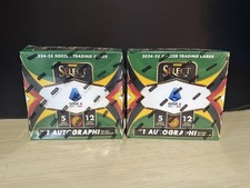 LOT OF 2 2024-25 PANINI SELECT SERIE A SOCCER SEALED INTERNATIONAL HOBBY BOX 