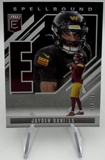 2025 Donruss Elite Jayden Daniels Spellbound “E” /799 Commanders 