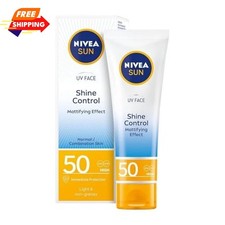 NIVEA UV Face Shine Control SPF50 Mattifying Sunscreen 50ml