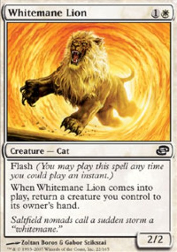 MTG magic cards 1x Whitemane Lion - Foil Planar Chaos NM-Mint, English - Picture 1 of 1