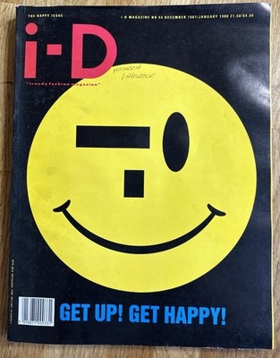 ID MAGAZINE - GET UP GET HAPPY ISSUE - NUMBER 54 - DEC87/JAN88 - SUPER RARE