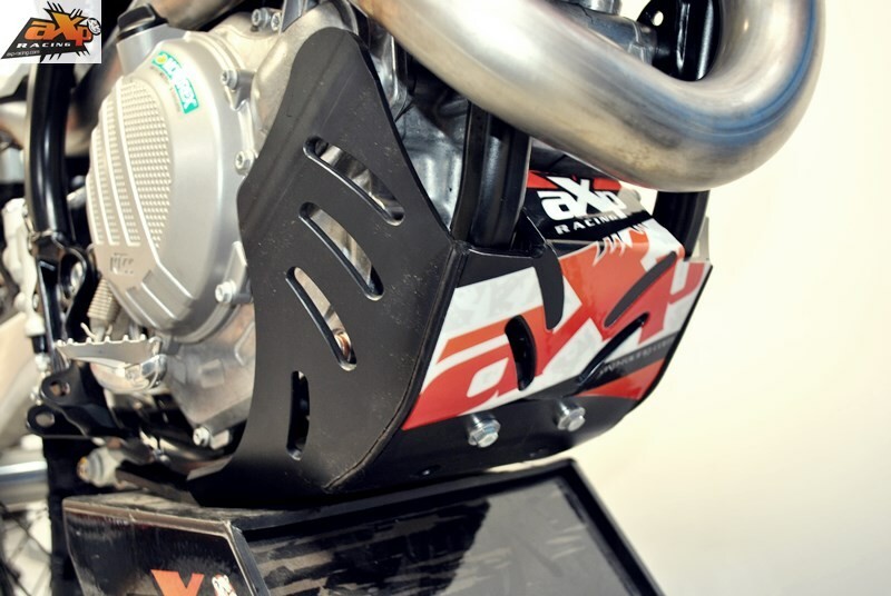 Garde boue AXP GP protection carter PHD 6mm cross KTM SX-F450