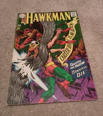 Hawkman #22 October - November 1967 DC Comics Silver Age