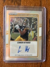 2025 Panini Prizm Football - Connor Heyward AUTO - Sig. Signatures Steelers (A5)