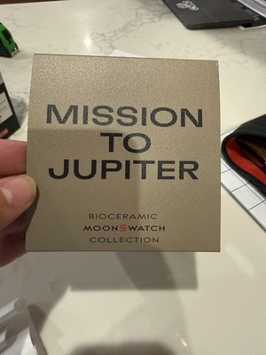 Swatch Mission To Jupiter Bioceramic Moon Watch