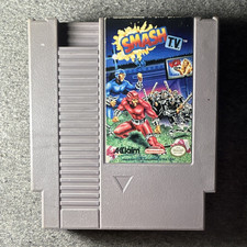 Acclaim Smash T.V. loose game cartridge + tested (Nintendo NES)