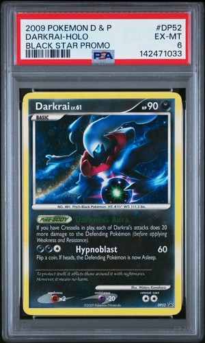 Darkrai graded PSA 6 for sale on eBay