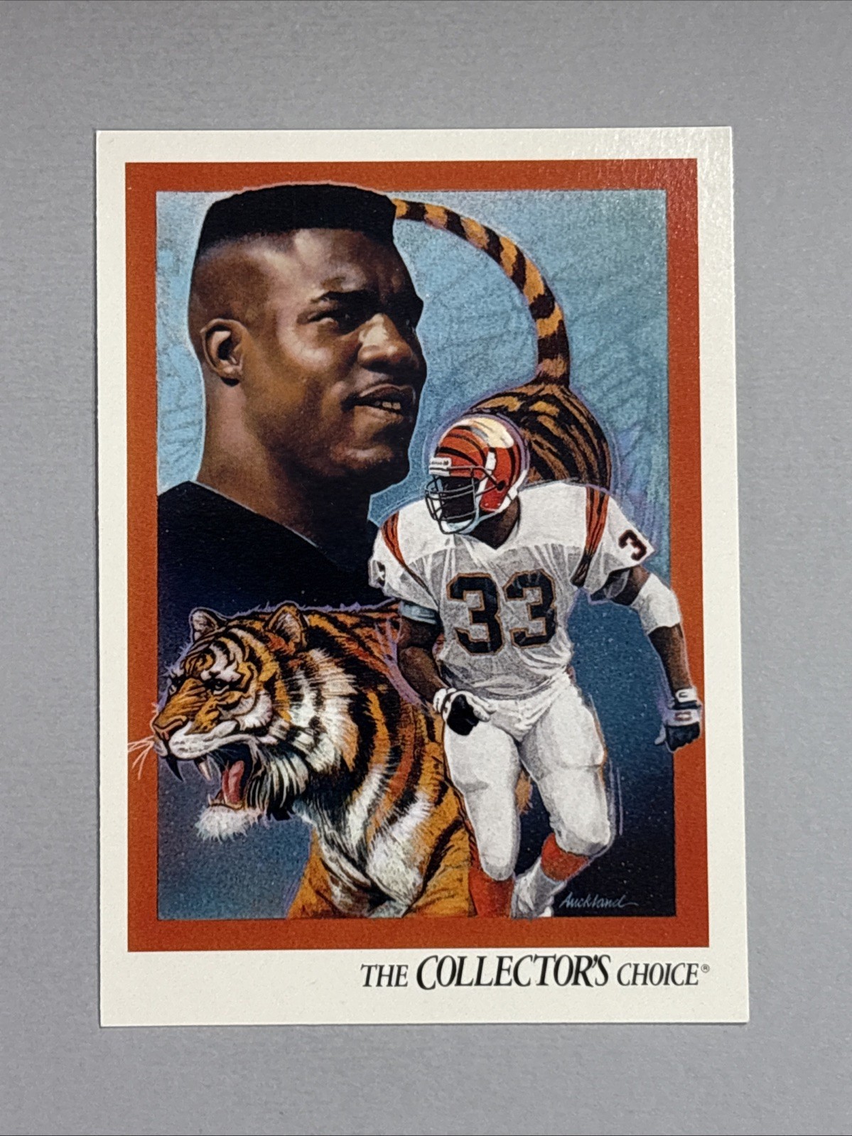 David Fulcher 1992 Upper Deck Collector’s Choice Bengals #74  *N673*