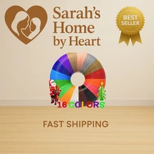 16-Color 320ft PLA 3D Pen Filament Refills - 1.75mm, Kids Safe, 250 Stencils ...