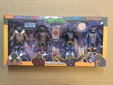 NECA TMNT Teenage Mutant Ninja Turtles Punk Disguise Action Figure 4-Pack NEW