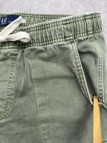 GAP Jeanshose Herren Large Grün Easy Jeans New Ease Cargo Kordelzug Baumwolle - Bild 10 von 22