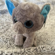 Ty Beanie Boos Peanut Grey Plush Elephant Stuffed Animal WT