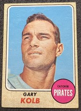 1968 TOPPS GARY KOLB (PITTSBURGH PIRATES) #407 VG VG/EX