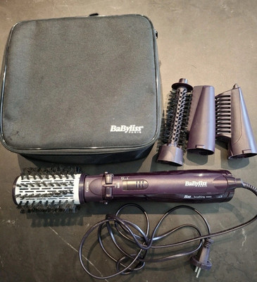 BaByliss Brushing 1000 rotierende Warmluftbürste, Lockenstab, Airstyler