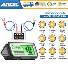 ANCEL BM200 PRO 12V Battery Tester Battery Health Analyzer Charging Tester Tool