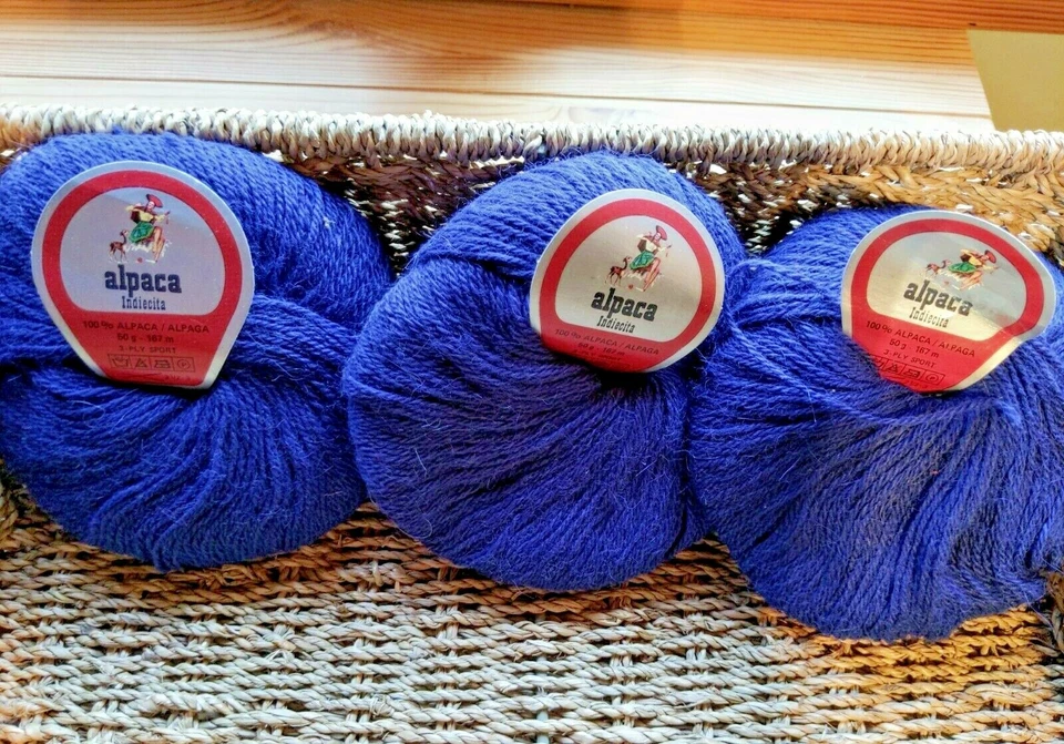 LOTE GRANDE de tricotadores e tecelões venda de fios de alpaca peruana 40 bolas @ US$ 7,00 gm - Imagem 2 de 4