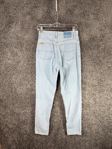 Jordache Skinny Jeans Women 9 X 10 Blue Denim Light Wash Cotton Casual 5-Pockets - Picture 2 of 12