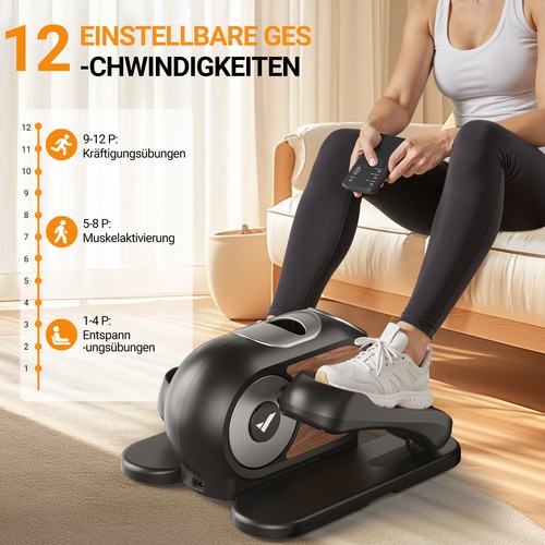MERACH E32 Pedal Übungsgerät tragbar leise elliptisch unter dem Schreibtisch - Bild 7 von 25