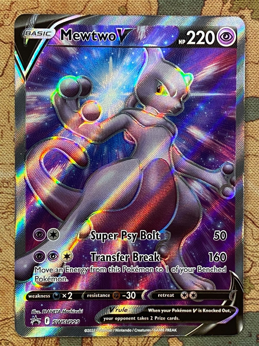 DARK MEWTWO ポケモンカード Mewtwo W Dark Form VMAX Pokemon Card - Etsy