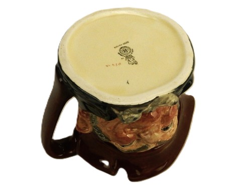 Toby Character Jug, Old Charley, #D5420, Royal Doulton, Large, Made in England - Picture 8 of 9