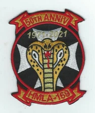 HMLA-169 1971-2021 50th ANNIVERSARY !!THE LATEST!!  patch