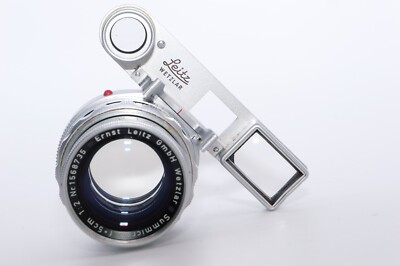 Leica M3 Summicron-DR 50mm f2 lens. Close Up Eyes with Case
