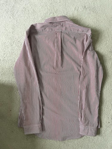 Ralph Lauren Striped Shirt - XL - Mens - Red & White - Slim Fit - Cotton Stretch - Picture 5 of 11