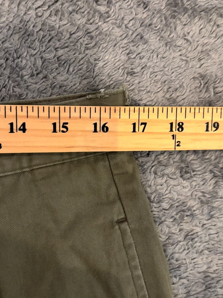 Pantalones Cortos Reel Legends Para Hombre 34 Verde Plisado Chino Exterior Pesca Informal Foto 3 de 4