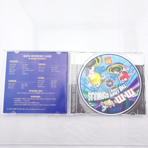 Vintage 2000 M&M's: The Lost Formula Video Game PC/Macintosh CD-ROM 3D - Picture 3 of 4