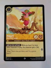 Disney Lorcana TCG Into The Inklands: Piglet 016/204 - Super Rare - NM