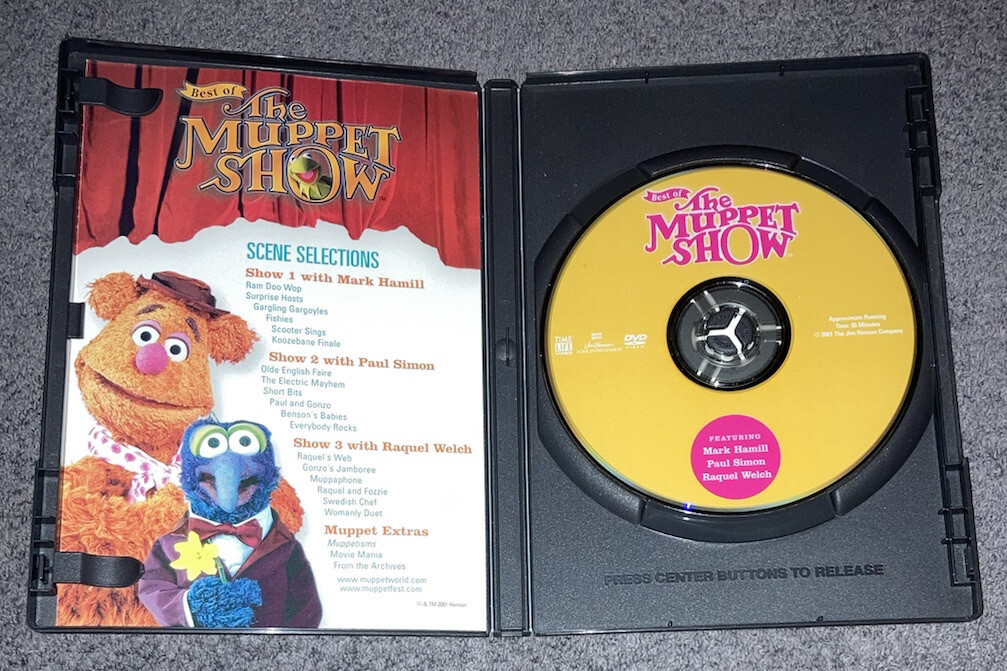 Raquel Welch - Best of The Muppet Show DVD Mark Hamill Paul Simon | eBay