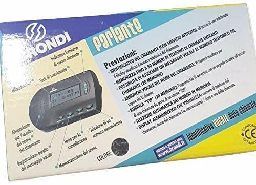 BRONDI Identificatore di Chiamata Parlante per Cordless, Visualizzatore Numeri - Foto 5 di 5