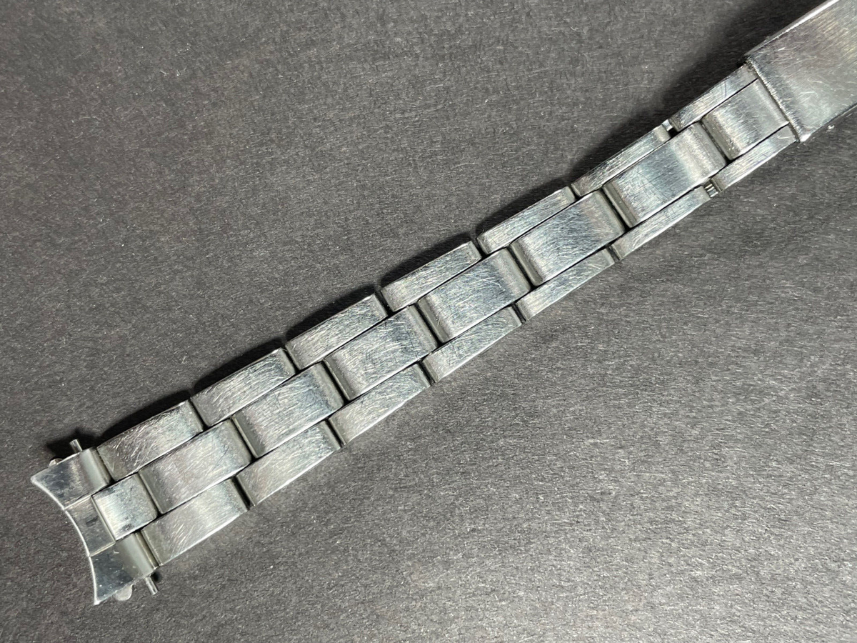 Vintage Rolex Folded Link 7834 13mm Watch Bracelet Dated Vintage Rolex Folded Link 7834 13mm Watch Bracelet Dated