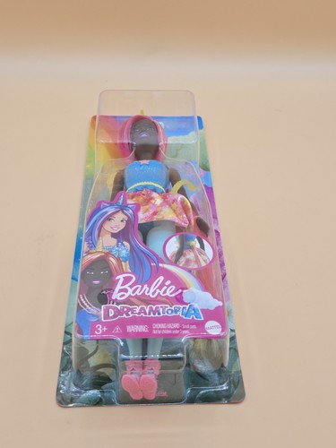 2021 BARBIE Mattel DREAMTOPIA AFRICAN AMERICAN/BLACK UNICORN 12" Doll/Figure NEW - Picture 4 of 5