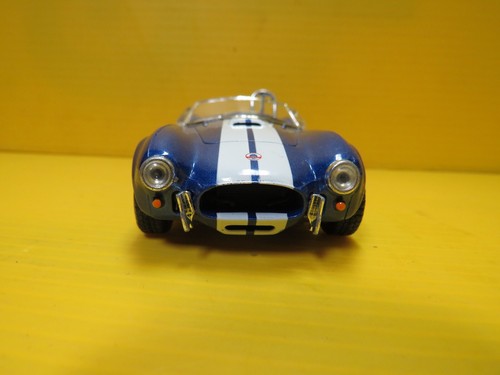 Shelby Cobra 427 S/G 1965 de Kinsmart 1/32 1:32 deportivo azul - Imagen 8 de 11