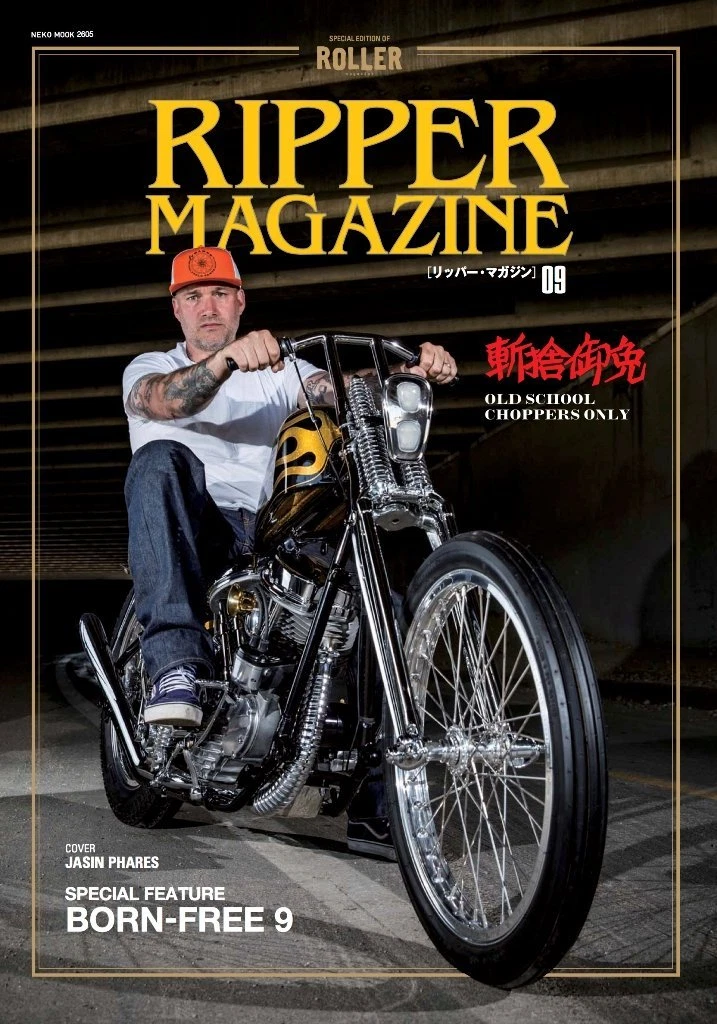 RIPPER MAGAZINE vol.9 Old School Chopper Bike magazine / from Japan