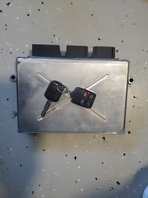 2008 computer & KEY 08 TOWN CAR CROWN VIC ECU PCM ECM 8W7A-12A650-MC KSM2 Remote
