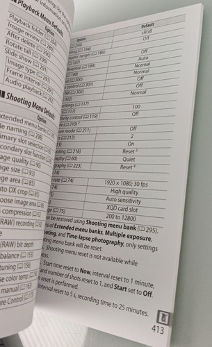 Nikon D4 Digital Camera Instruction Manual Printed Size A5 Professionally Bound - Picture 7 of 10